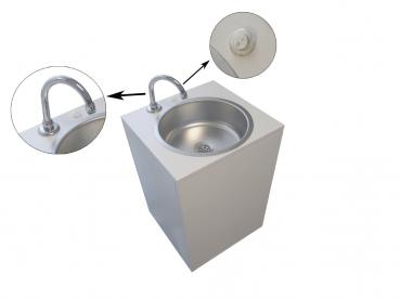 Mobiler Waschtisch klein Handwaschbecken Spülbecken